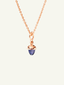Tamara Comolli MiniMikado 18K Rose Gold Pendant with Iolite