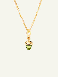 Tamara Comolli MiniMikado 18K Yellow Gold Pendant with Peridot