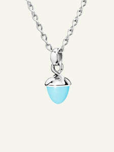 Tamara Comolli Mikado 18K White Gold Bouquet Pendant with Turquoise