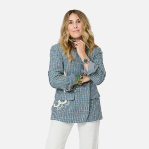 Kerri Rosenthal Workday Love Rises Blazer in Multi