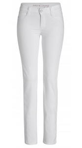 MAC Dream Straight Jeans in White MAC Dream Straight Jeans in White