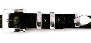 Jeff Deegan Designs Sterling Silver 4 PC Classic Buckle Set, 1” Jeff Deegan Designs Sterling Silver 4 PC Classic Buckle Set, 1”
