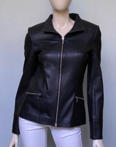 Augustina's Katie Leather Jacket in Black Augustina's Katie Leather Jacket in Black