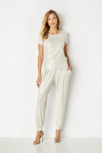 Anatomie Anabella Shimmer Jogger Pants - Silver Grey Anatomie Anabella Shimmer Jogger Pants - Silver Grey