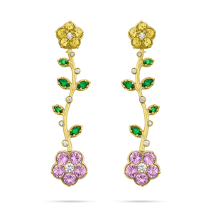 Paul Morelli 18K Yellow Gold Wild Child Drop Earrings