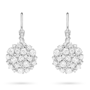 Paul Morelli 18K White Gold Confetti Circle Dangle Earrings Paul Morelli 18K White Gold Confetti Circle Dangle Earrings
