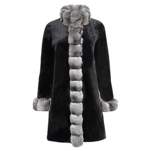 *PRE-ORDER* Augustina’s Reversible Sheared Mink Fur Stroller with Chinchilla Fur Trim *PRE-ORDER* Augustina’s Reversible Sheared Mink Fur Stroller with Chinchilla Fur Trim