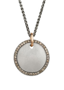 .925SUNEERA Vintage Finish Sterling Silver Akari Pendant .925SUNEERA Vintage Finish Sterling Silver Akari Pendant