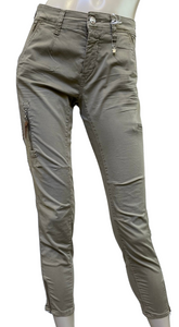 MAC Rich Cargo Cotton Pants in Windspray Beige