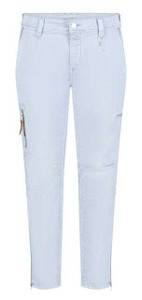 MAC Rich Cargo Cotton Pants in Ice Blue MAC Rich Cargo Cotton Pants in Ice Blue