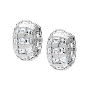 Paul Morelli 18K White Gold Moderne Snap Hoop Earrings Paul Morelli 18K White Gold Moderne Snap Hoop Earrings