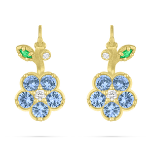 Paul Morelli Wild Child Blue Sapphire Dangle Earrings, 11.5mm Paul Morelli Wild Child Blue Sapphire Dangle Earrings, 11.5mm