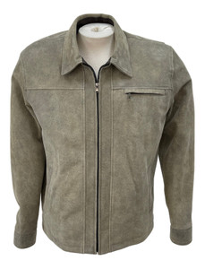 Remy Men's Leather Zip Jacket in Diego/Rustic, Size 38 Remy Men's Leather Zip Jacket in Diego/Rustic, Size 38