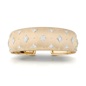 Buccellati Bracelet Cuff 2.0 with Diamonds, Size 17