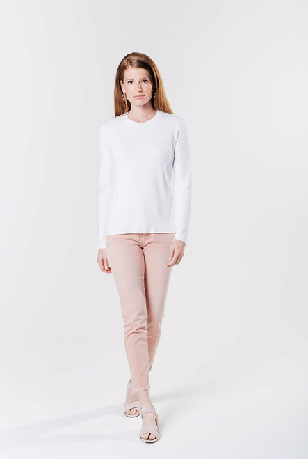 Southcott Cru for You Long Sleeve Classic Jersey in White