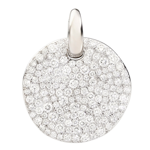 *RESERVE TODAY* Pomellato Sabbia 18K White Gold Diamond Pendant