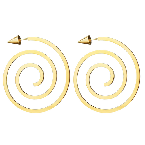*RESERVE TODAY* Cadar Yellow Gold Essence Hoop Earrings With Cone