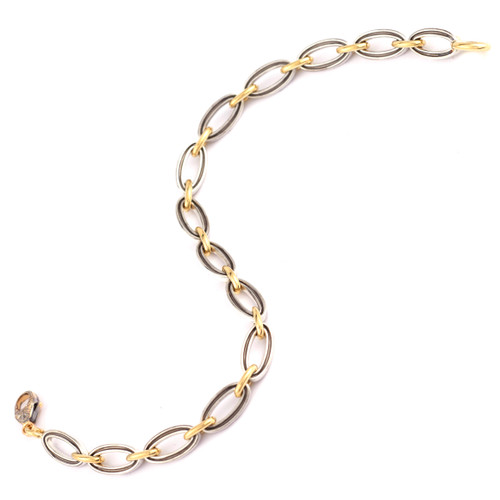 *RESERVE TODAY* Sylva & Cie. 18K Yellow Gold Classic Link Bracelet