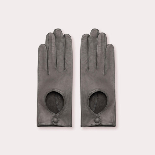 Seymoure Women's Driver Gloves in French Gray