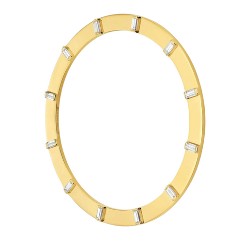 *RESERVE TODAY* Cadar Yellow Gold Sole Bracelet with White Diamonds