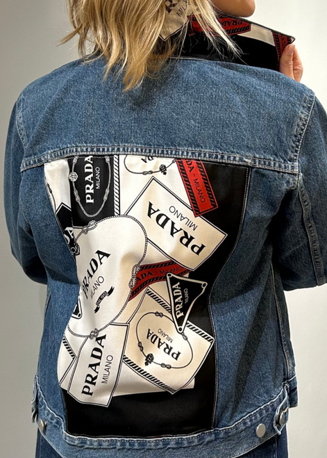 Logo denim jacket