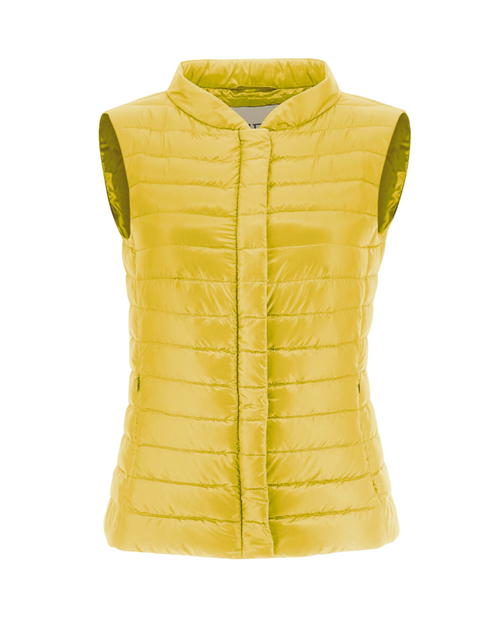 Herno Vera Vest in Yellow, Size 42