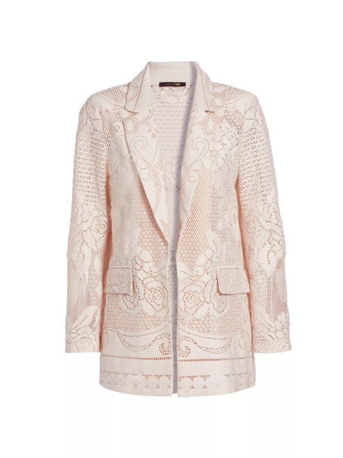 Kobi Halperin Joie Lace Jacket in Canvas