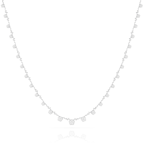 *JEWELRY EVENT* Paul Morelli 18K White Gold Wild Child Diamond Necklace