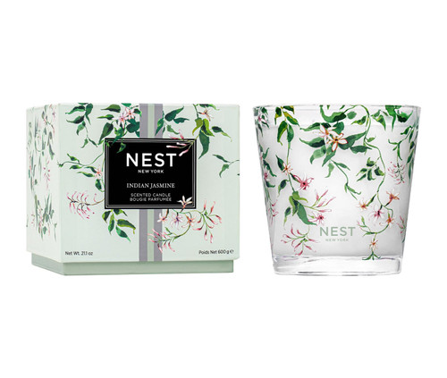 NEST Indian Jasmine Decorative 3-Wick Candle