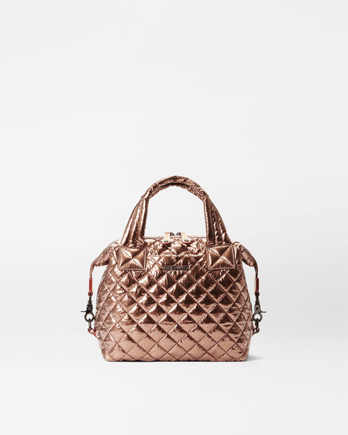 MZ Wallace Small Sutton Deluxe in Copper Metallic Lacquer