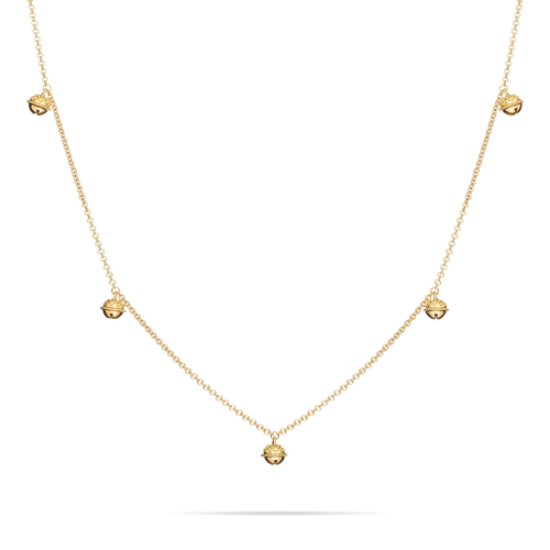 Paul Morelli 18K Yellow Gold Meditation Bell Necklace (Jingle Version), 18"