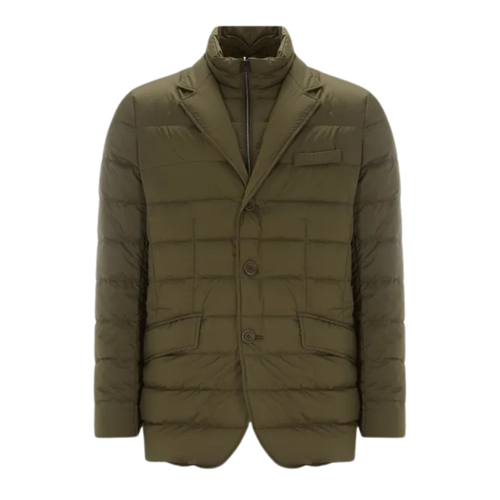 Herno Men's La Giacca Blazer in Light Military, Size 58