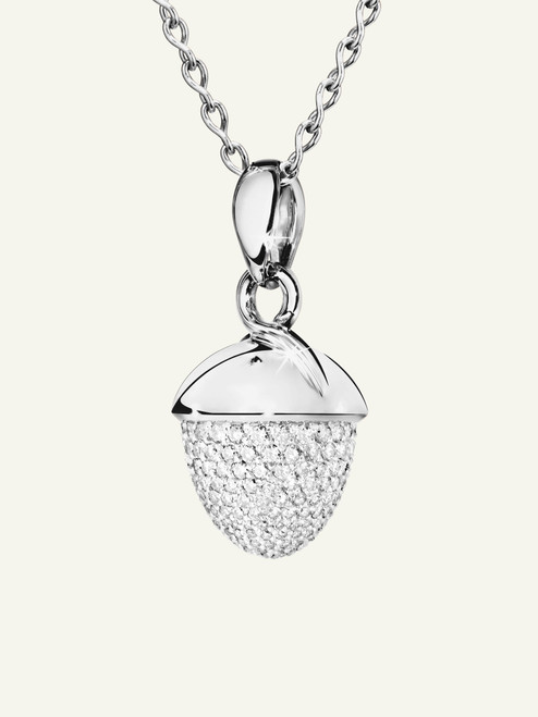 *RESERVE TODAY* Tamara Comolli 18K White Gold Mikado Bouquet XL Diamond Pavé Pendant