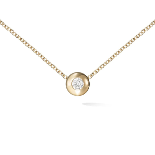 *RESERVE TODAY* Melissa Kaye 18K Yellow Gold Audrey Pendant (Small), 16"