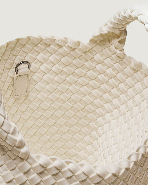 NAGHEDI St. Barths Small Tote in Salt