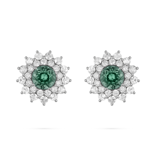 Paul Morelli 18K White Gold Precious Pinpoint Stud Earrings