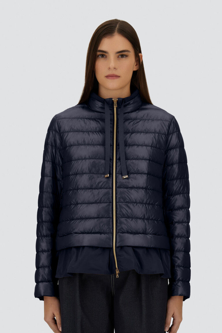 Herno Jacket in Nylon Ultralight and New Techno Taffeta in Navy