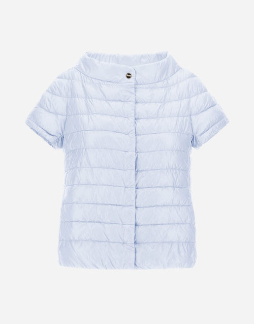 Herno Greta Cape in Light Blue