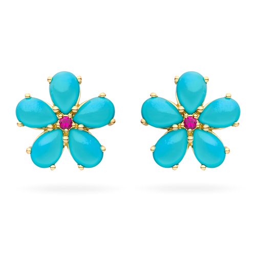Paul Morelli Petal Stud Earrings
