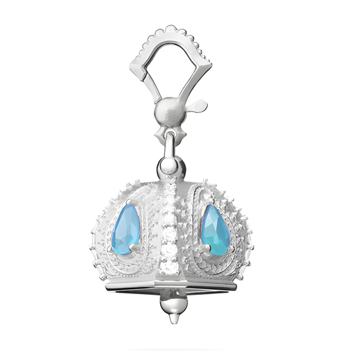 Paul Morelli Raja Meditation Bell with Aquamarine, 16mm