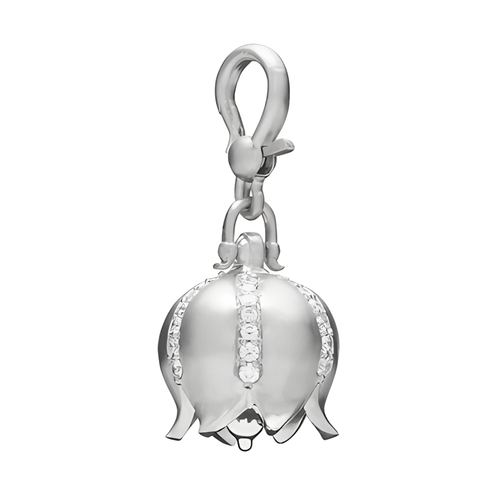 Paul Morelli 18K White Gold Tinker Bell with Diamonds, 14mm