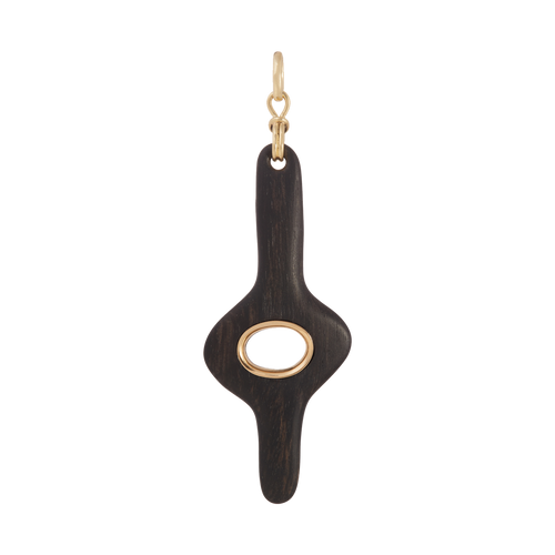 *RESERVE TODAY* Sidney Garber Circe Ebony and Gold Pendant