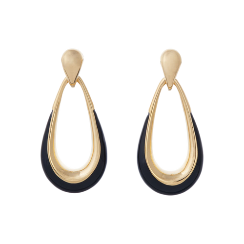 *RESERVE TODAY* Sidney Garber Enamel Door Knocker Earrings