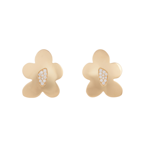 *RESERVE TODAY* Sidney Garber Arcadia Gold and Diamond Earrings