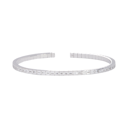 *RESERVE TODAY* Sidney Garber Flexible Thin Diamond Bracelet