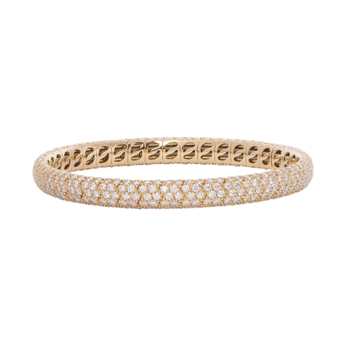 *RESERVE TODAY* Sidney Garber Diamond Narrow Pavé Stretch Bracelet
