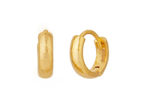 *SPECIAL ORDER TODAY* GURHAN Hoopla 22K Gold Huggie Hoop Earrings, Small Round