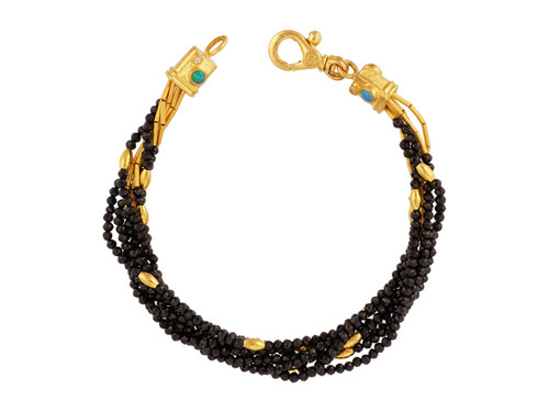 *SPECIAL ORDER TODAY* GURHAN Rain One-of-a-Kind 24K Gold Spinel Beaded Multi-Strand Bracelet, 7-Strand, Spinel
