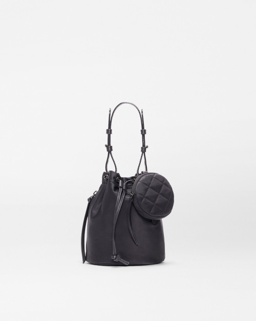 MZ Wallace Waverly Bucket Bag in Black