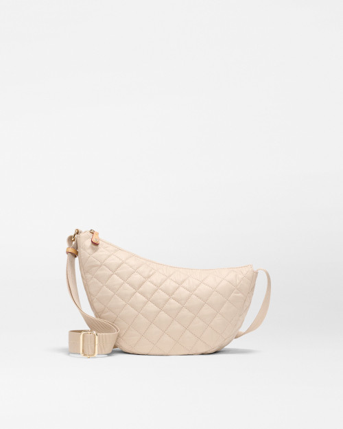 MZ Wallace Small Metro Smile Bag in Buff